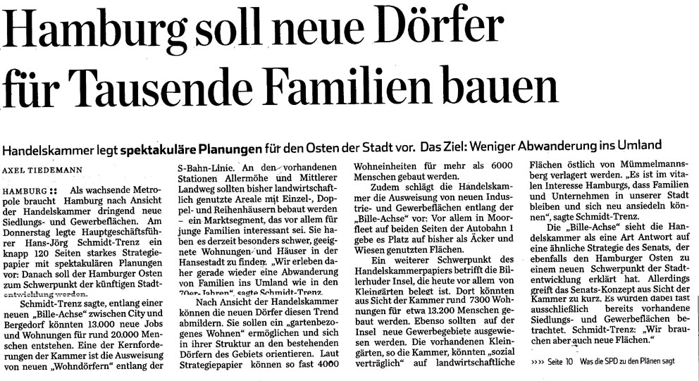 Hamburger Abendblatt  
		26.06.2015
