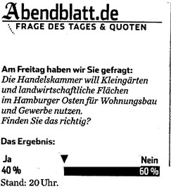 Hamburger Abendblatt  
		27./28.06.2015